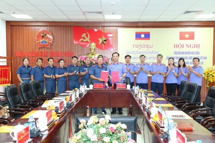 Đẩy mạnh hợp tác giữa VKSND tỉnh Thanh Hóa và VKSND tỉnh Hủa Phăn