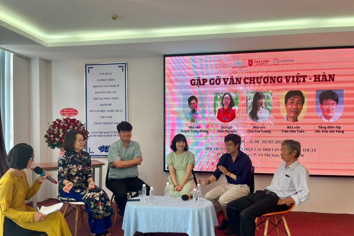 Giao lưu văn chương Việt - Hàn 2024