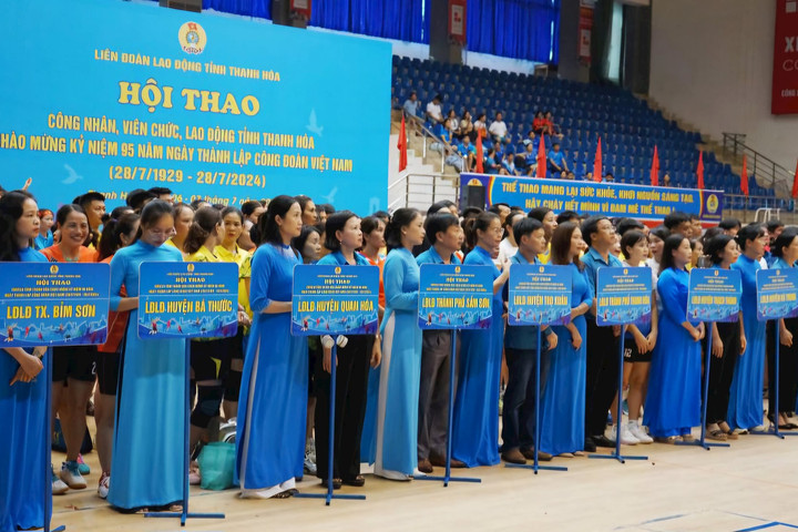 Thanh Hóa tổ chức Hội thao công nhân, viên chức, lao động