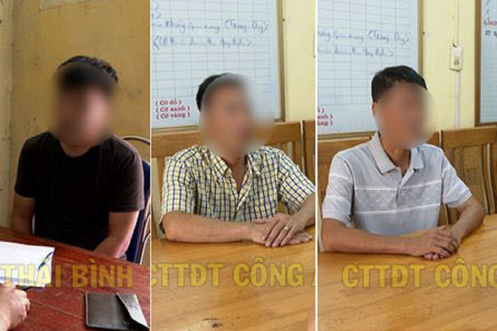 Vụ chặn xe, xịt hơi cay: Khởi tố 3 đối tượng