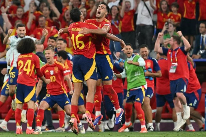 Màn ngược dòng ngoạn mục đưa Tây Ban Nha vào Chung kết Euro 2024