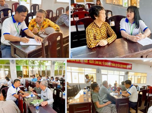 Tư vấn pháp luật miễn phí và tặng quà cho các hộ nghèo