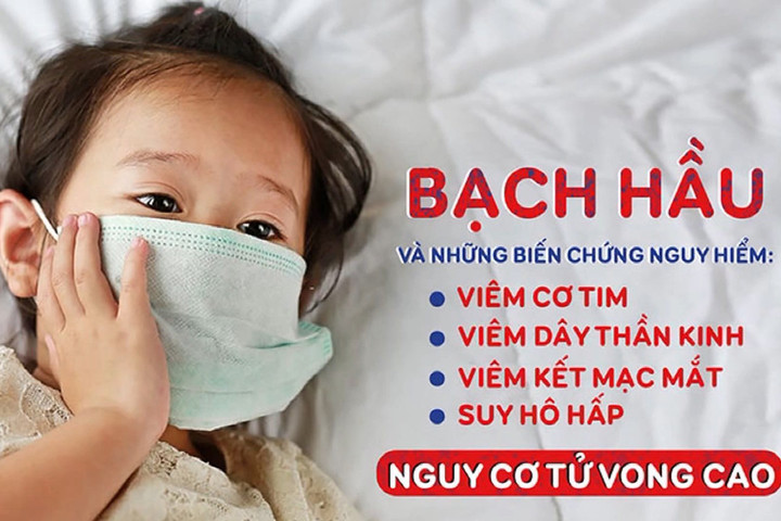 Chủ động kiểm soát, ngăn chặn, không để lây lan, bùng phát bệnh bạch hầu