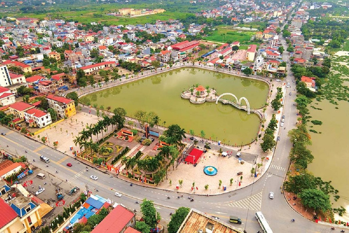 Khu vực dự kiến thành lập quận An Dương đạt tiêu chuẩn đô thị