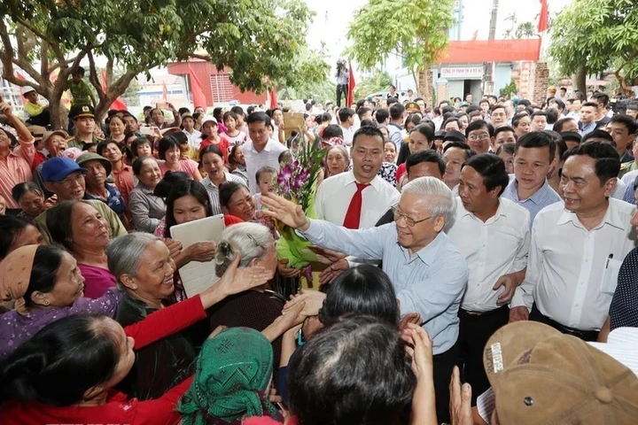 Công bố Quyết định và trao Huân chương Sao Vàng cho Tổng Bí thư Nguyễn Phú Trọng