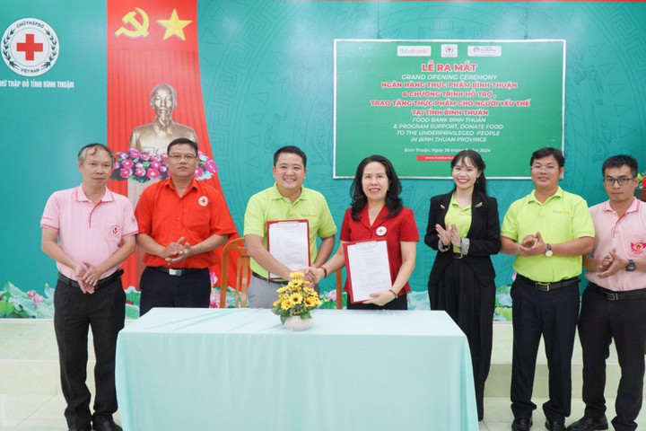 Bình Thuận ra mắt ngân hàng thực phẩm