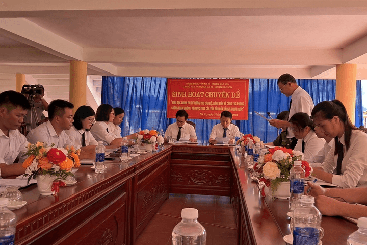 Giáo dục tư tưởng cho cán bộ Đảng viên về công tác phòng chống tham nhũng