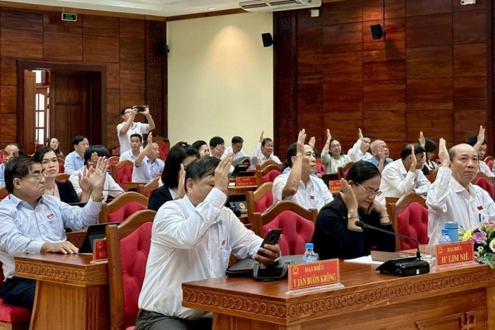 Đắk Lắk: Thông qua chủ trương sáp nhập 4 đơn vị hành chính cấp xã, phường