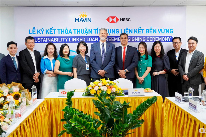 Tập đoàn Mavin và Ngân hàng HSBC ký kết thỏa thuận tín dụng liên kết bền vững