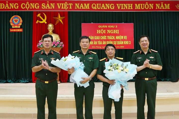 Bổ nhiệm Chánh án TAQS Quân khu 3