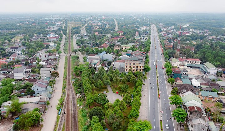Khu vực dự kiến thành lập thị xã Phong Điền đạt tiêu chí đô thị loại IV
