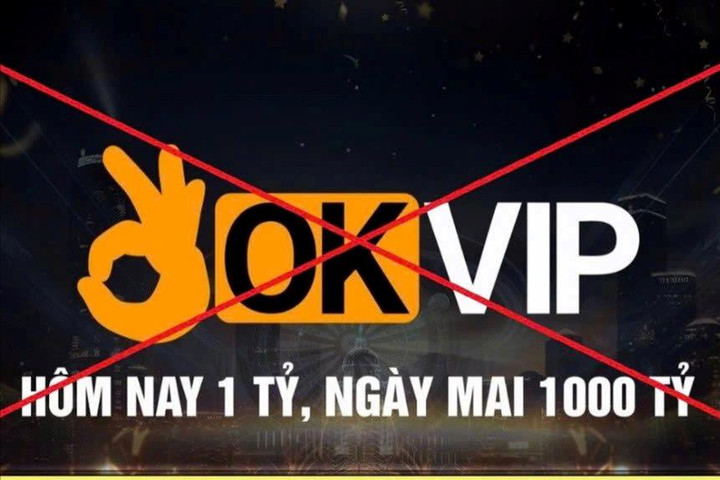 Cảnh báo về quà tặng có dòng chữ “OKVIP - Hôm nay 1 tỷ, ngày mai 1.000 tỷ”