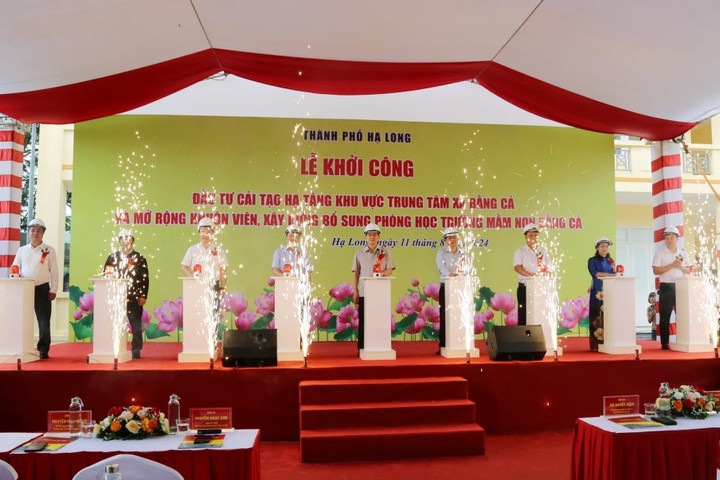TP Hạ Long khởi công loạt công trình trọng điểm ở các xã miền núi
