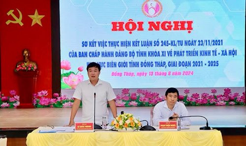 Đồng Tháp tăng cường giải pháp phát triển kinh tế - xã hội vùng biên giới