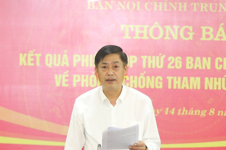 47 cán bộ diện Trung ương quản lý bị kỷ luật