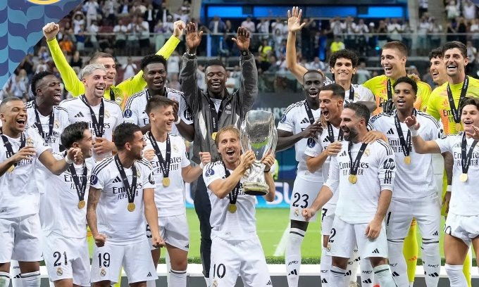 "Lão tướng" và tân binh -sự kết hợp hoàn hảo trong ngày lên ngôi của Real Madrid