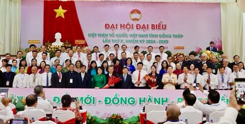 Đồng Tháp: Ông Đinh Văn Dũng tái đắc cử Chủ tịch Ủy ban MTTQ Việt Nam