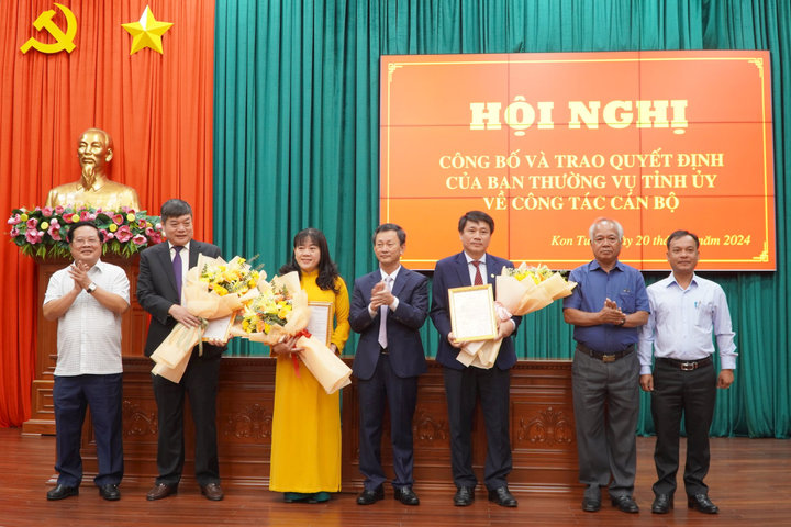 Kon Tum: Điều động 3 Ủy viên Ban Thường vụ Tỉnh ủy