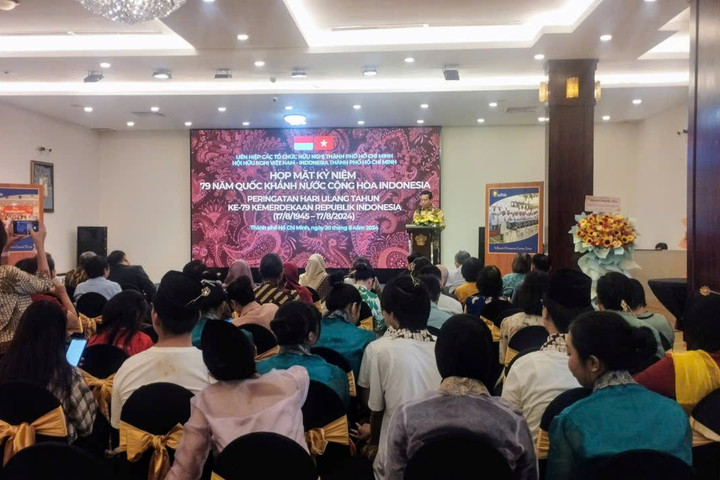 Kỷ niệm 79 năm Ngày Quốc khánh Indonesia