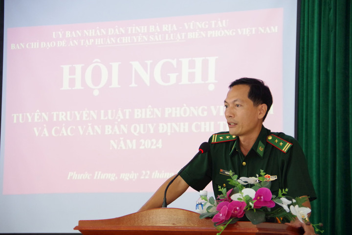 Nâng cao nhận thức về Luật Biên phòng Việt Nam