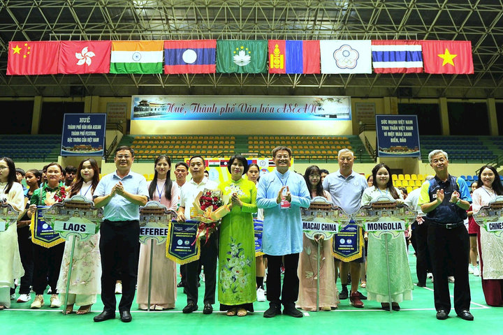Sôi nổi giải vô địch đá cầu châu Á năm 2024