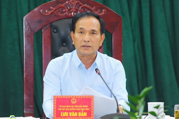 Ông Lưu Văn Bản được giao Quyền Chủ tịch UBND tỉnh Hải Dương