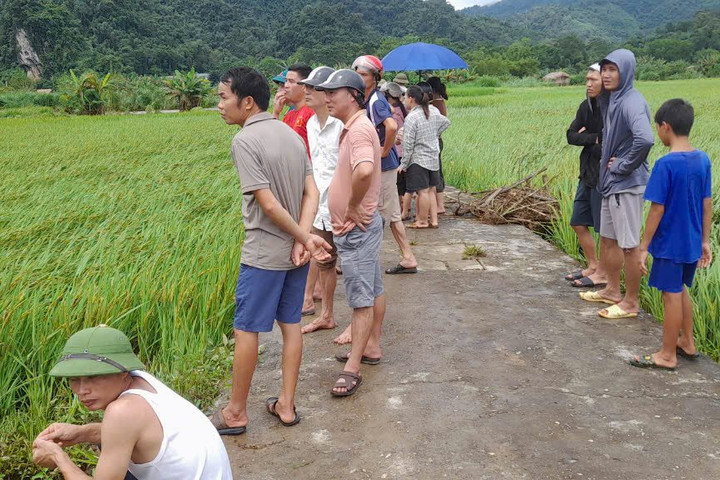 Tuyên Quang: Một người phụ nữ bị nước lũ cuốn trôi