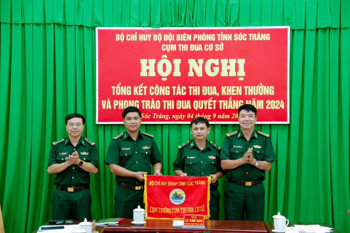 Cụm thi đua cơ sở BĐBP Sóc Trăng tổng kết phong trào thi đua quyết thắng năm 2024