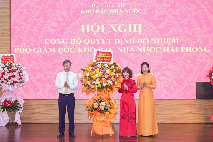 Bổ nhiệm 2 nữ Phó Giám đốc Kho bạc Nhà nước Hải Phòng