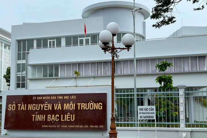 Chuyển Cơ quan CSĐT dấu hiệu vi phạm pháp luật tại Sở Tài nguyên và Môi trường Bạc Liêu