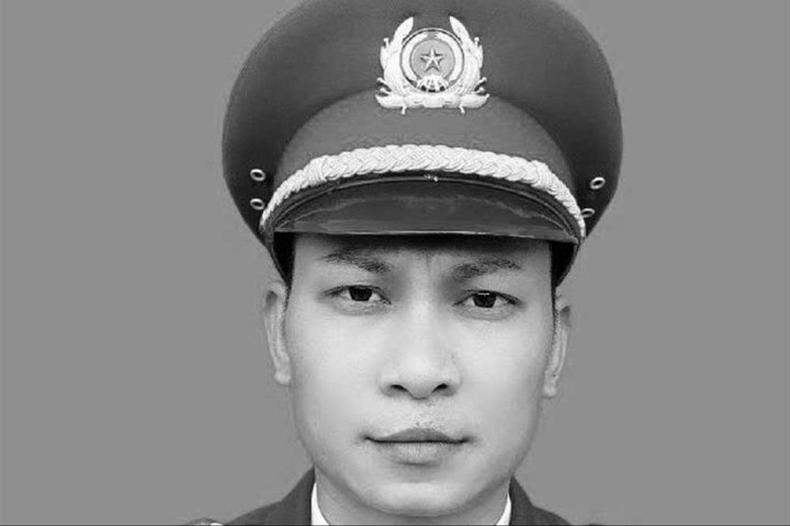 Thiếu tá Trần Quốc Hoàng hy sinh khi làm nhiệm vụ phòng, chống bão số 3