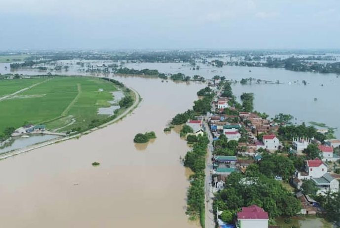 Mực nước các sông ở mức cao, Chủ tịch Hà Nội yêu cầu tập trung ứng phó lũ lớn