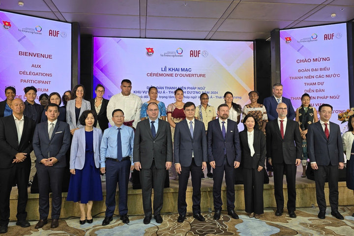 Khai mạc diễn đàn thanh niên Pháp ngữ châu Á - Thái Bình Dương 2024