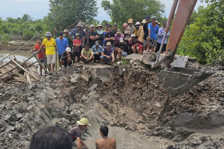 Cà Mau: Tìm thấy thi thể người đàn ông bị mất tích