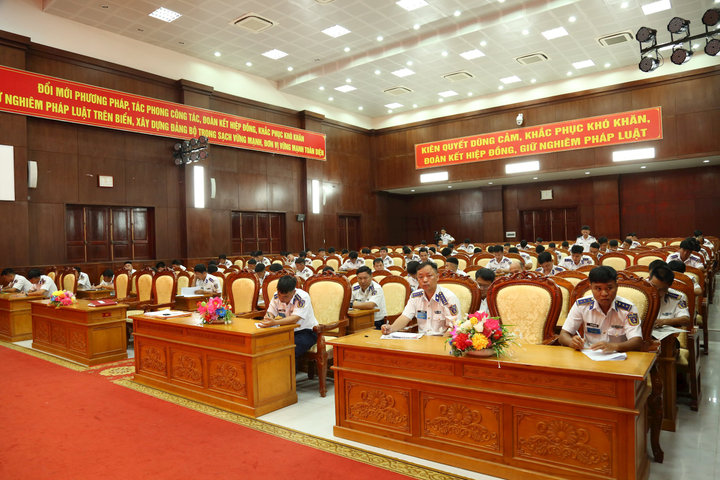BTL Vùng Cảnh sát biển 4 khai mạc Hội thao huấn luyện tàu năm 2024