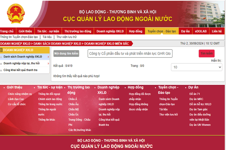 Công an vào cuộc vụ Giám đốc GHR Global bị “tố” liên quan đến XKLĐ