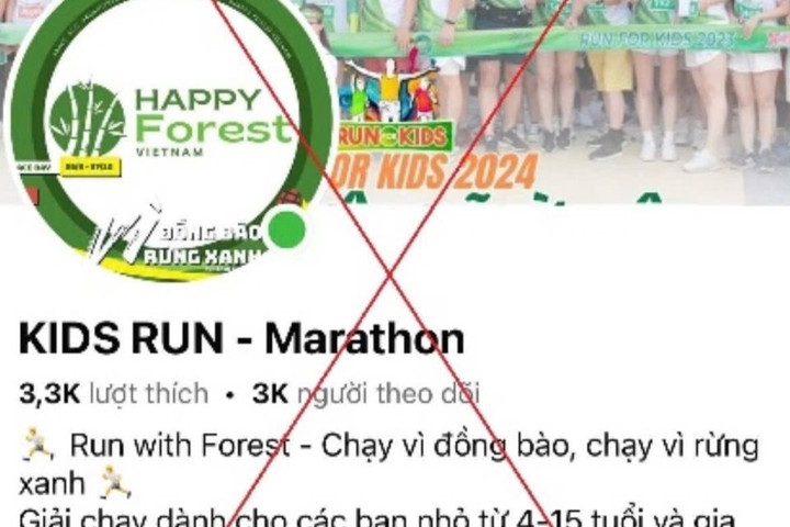 Người phụ nữ bị lừa 1 tỷ đồng khi đăng ký giải chạy cho con