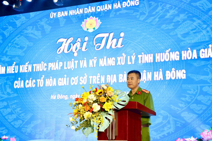 Hà Nội: Sôi nổi hội thi giữa những tổ hòa giải cơ sở