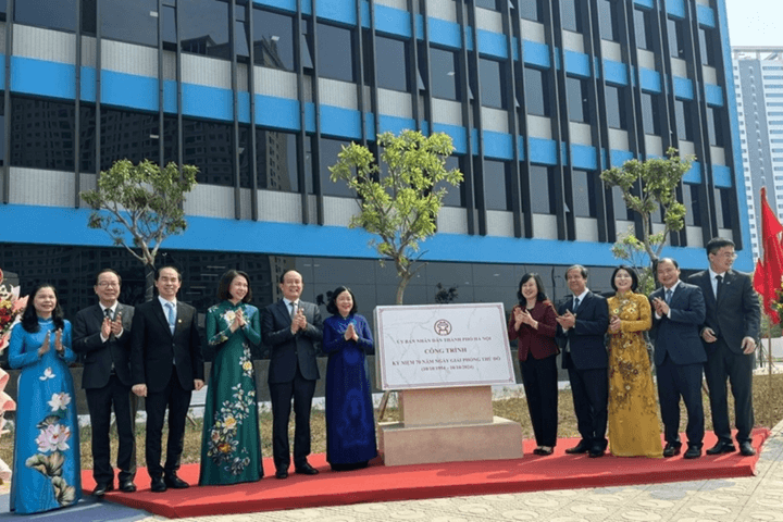 Khánh thành Bệnh viện Nhi Hà Nội hiện đại với quy mô 200 giường bệnh