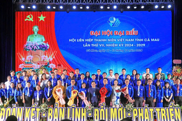 Anh Nguyễn Ngọc Thuận tái đắc cử Chủ tịch Hội LHTN Việt Nam tỉnh Cà Mau khóa VII