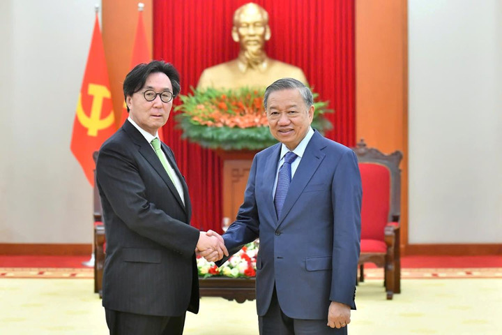 Tổng Bí thư, Chủ tịch nước Tô Lâm tiếp Cố vấn đặc biệt về Ngoại giao và An ninh, Đặc phái viên của Tổng thống Hàn Quốc