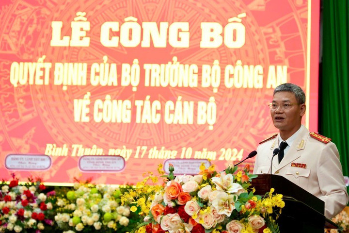 Công an tỉnh Bình Thuận có Tân Phó Giám đốc