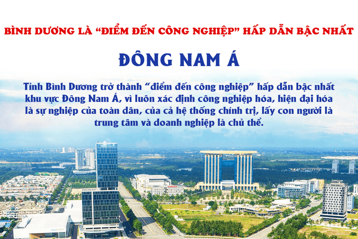 Bình Dương là điểm đến công nghiệp hấp dẫn bậc nhất Đông Nam Á - Bài 5: Hành trình vươn tới thịnh vượng