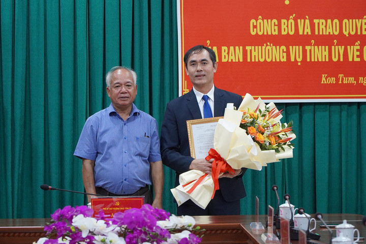 Kon Tum có Phó trưởng Ban Tổ chức Tỉnh ủy mới
