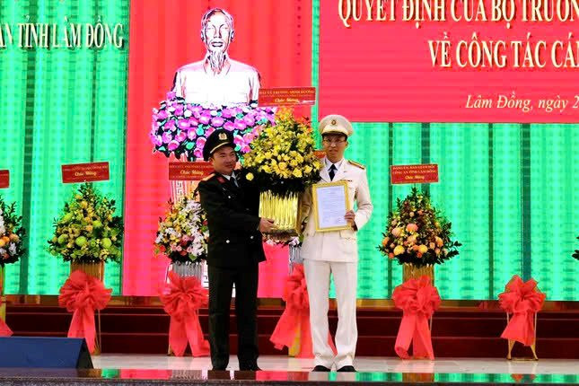 Bổ nhiệm Phó Giám đốc Công an tỉnh Lâm Đồng
