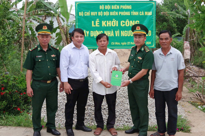 Cà Mau: Hỗ trợ xây “Nhà Đại đoàn kết” cho người dân có hoàn cảnh khó khăn
