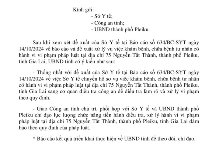 PK ĐHY TP. Hồ Chí Minh ở Gia Lai: Có dấu hiệu lừa đảo, chủ cơ sở và nhân viên đều dùng tên giả