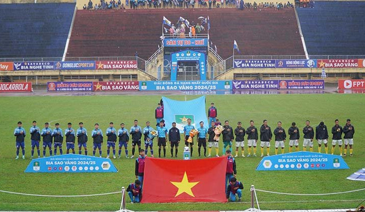 Khai mạc Giải bóng đá hạng Nhất Quốc gia – Bia Sao Vàng 2024-2025
