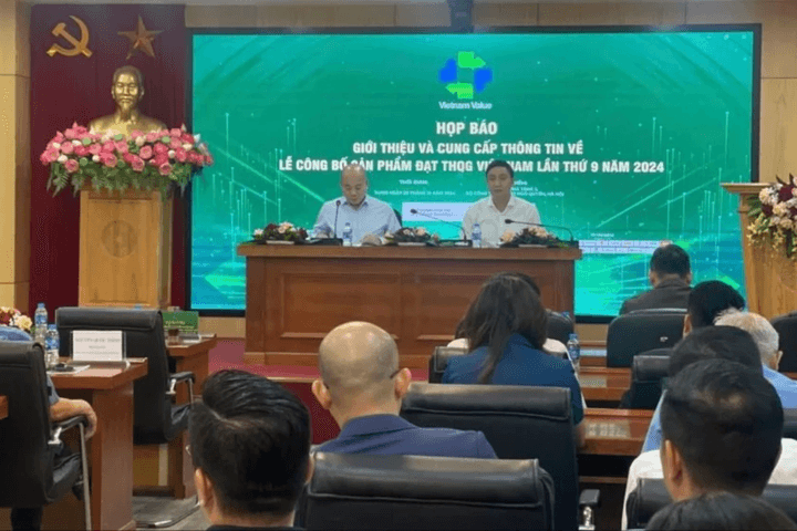 Lễ công bố sản phẩm Thương hiệu quốc gia Việt Nam lần 9 được tổ chức ngày 4/11