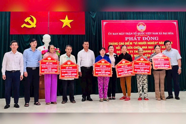 Doanh nghiệp đồng hành 'Vì người nghèo' tại Quảng Nam